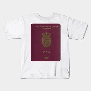 Denmark Passport Kids T-Shirt